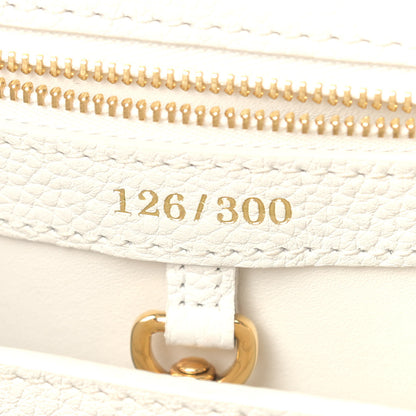 Louis Vuitton X UF Taurillon Artycapucines BB White 8 of 15