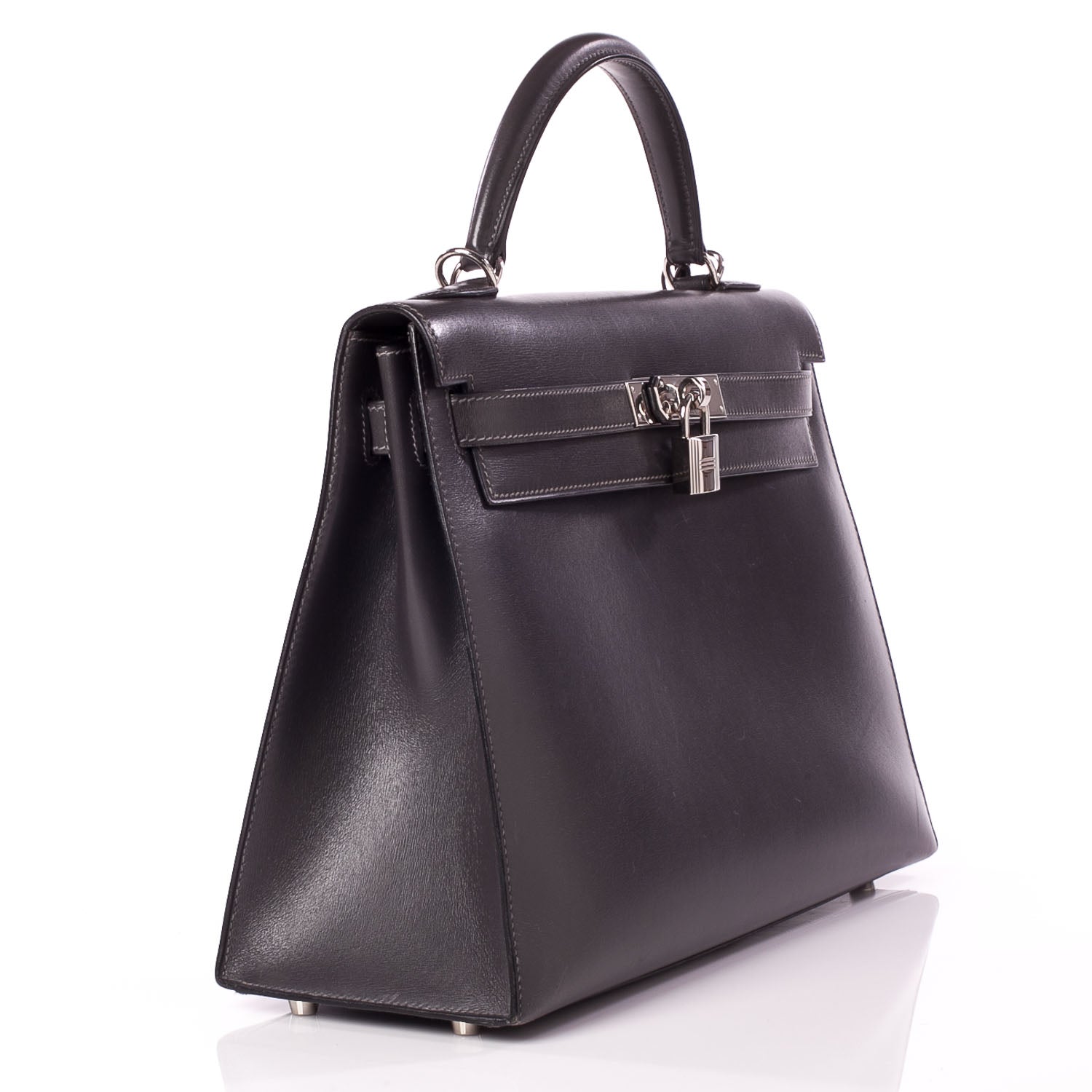 Hermes Box Kelly 32 Ardoise 3 of 8