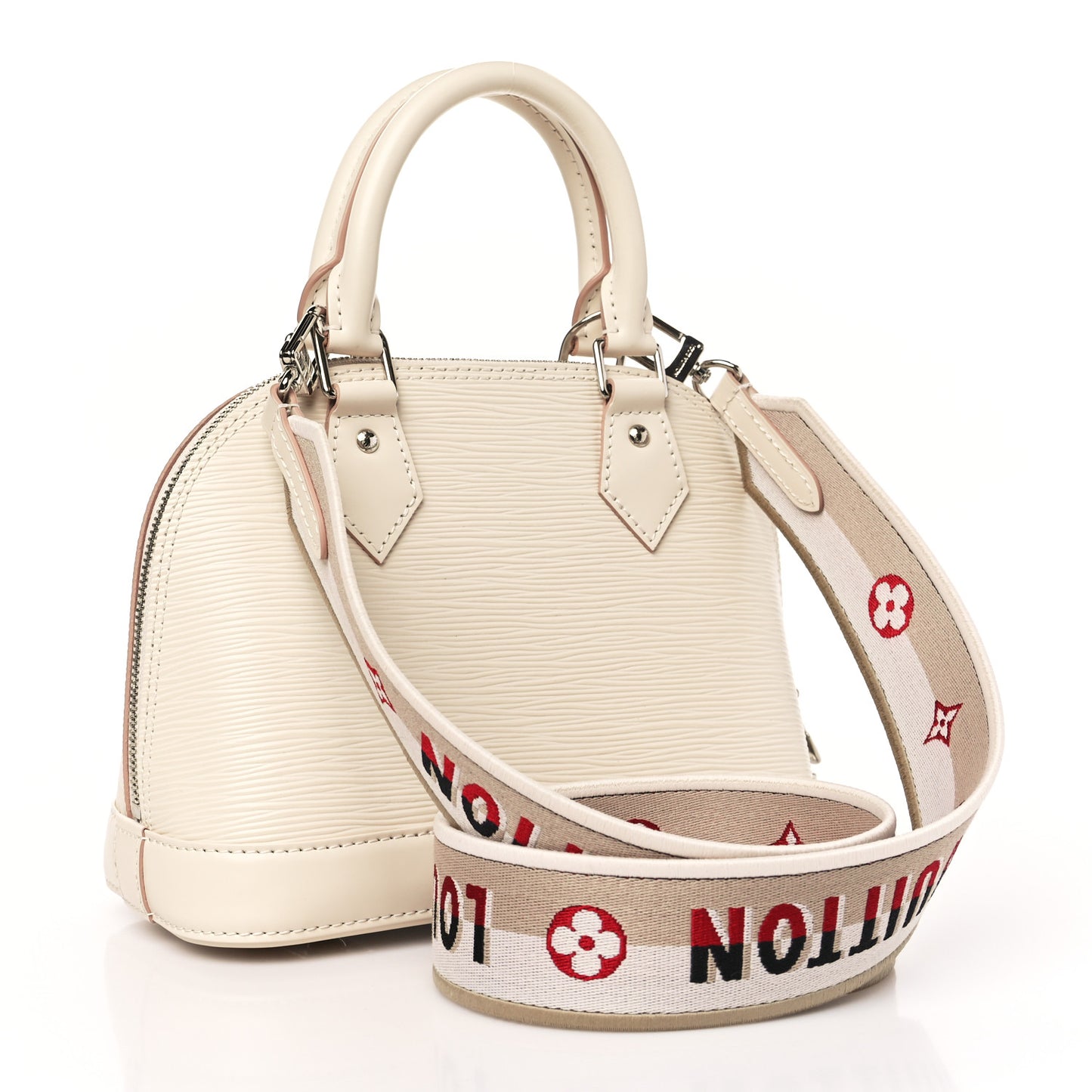 LOUIS VUITTON Epi Jacquard Alma BB Quartz