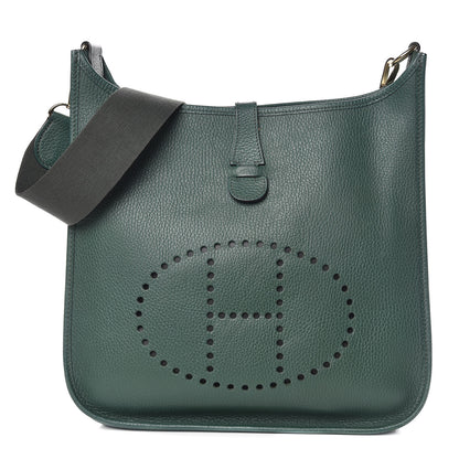 Hermes Courchevel Evelyne GM Vert Clair 1 of 18