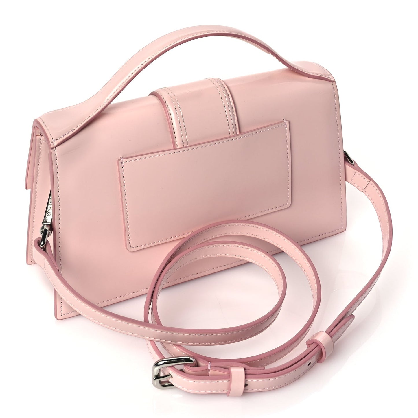 Glazed Calfskin Le Grand Bambino Pink