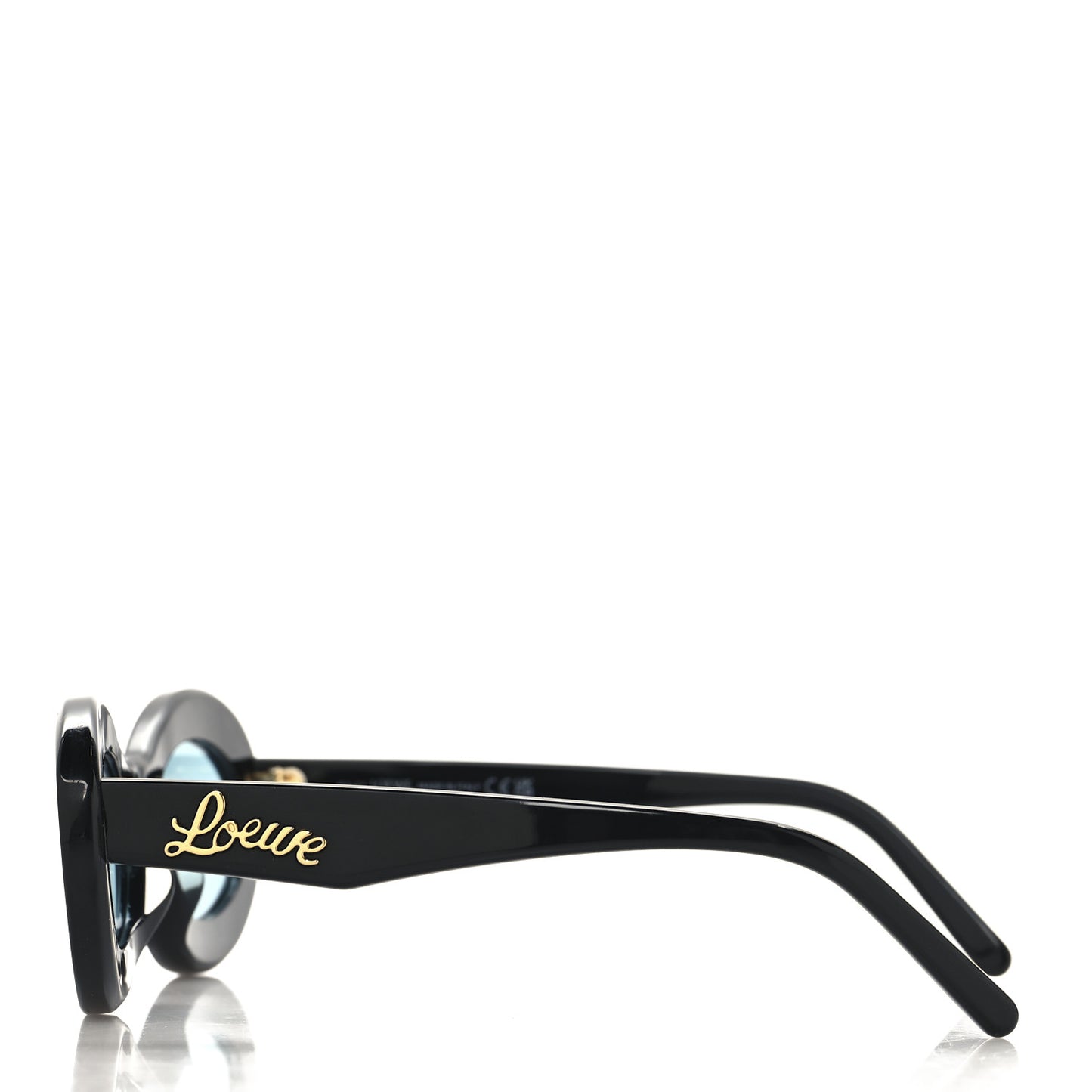 Acetate Loop Sunglasses LW40110U Black