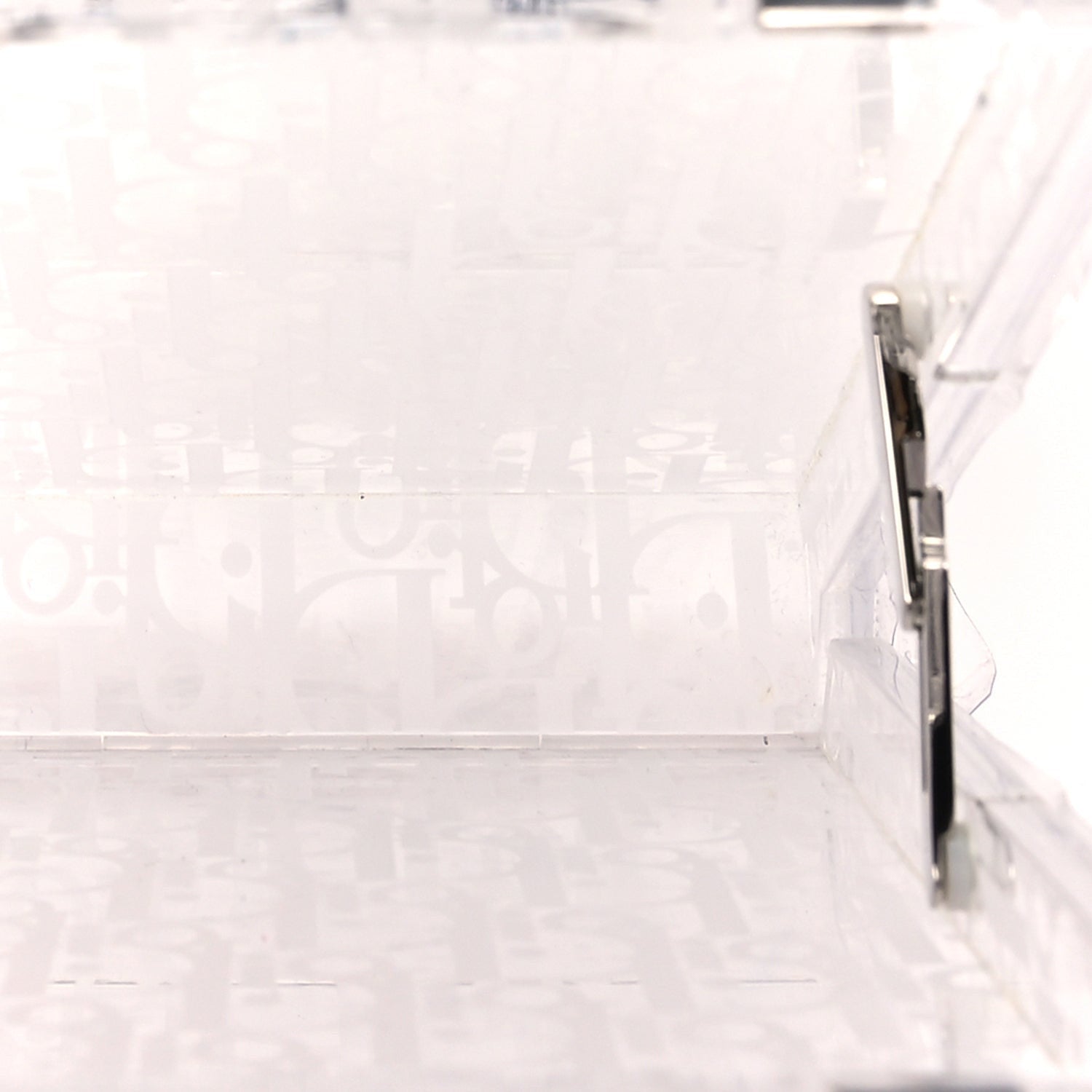 Christian Dior Plexiglass Vertical Pouch Translucent 4 of 8