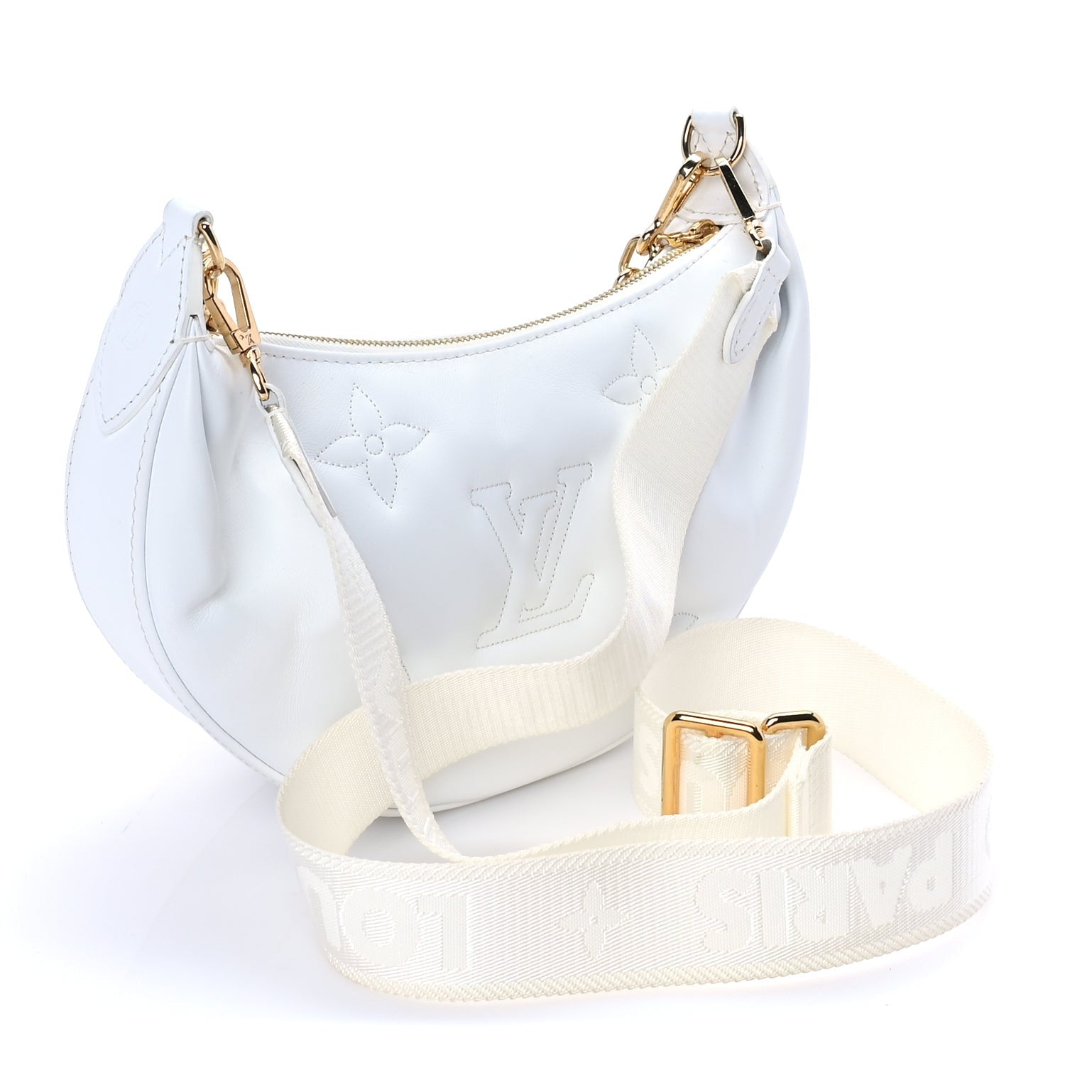 Louis Vuitton Calfskin Bubblegram Over The Moon White 2 of 7