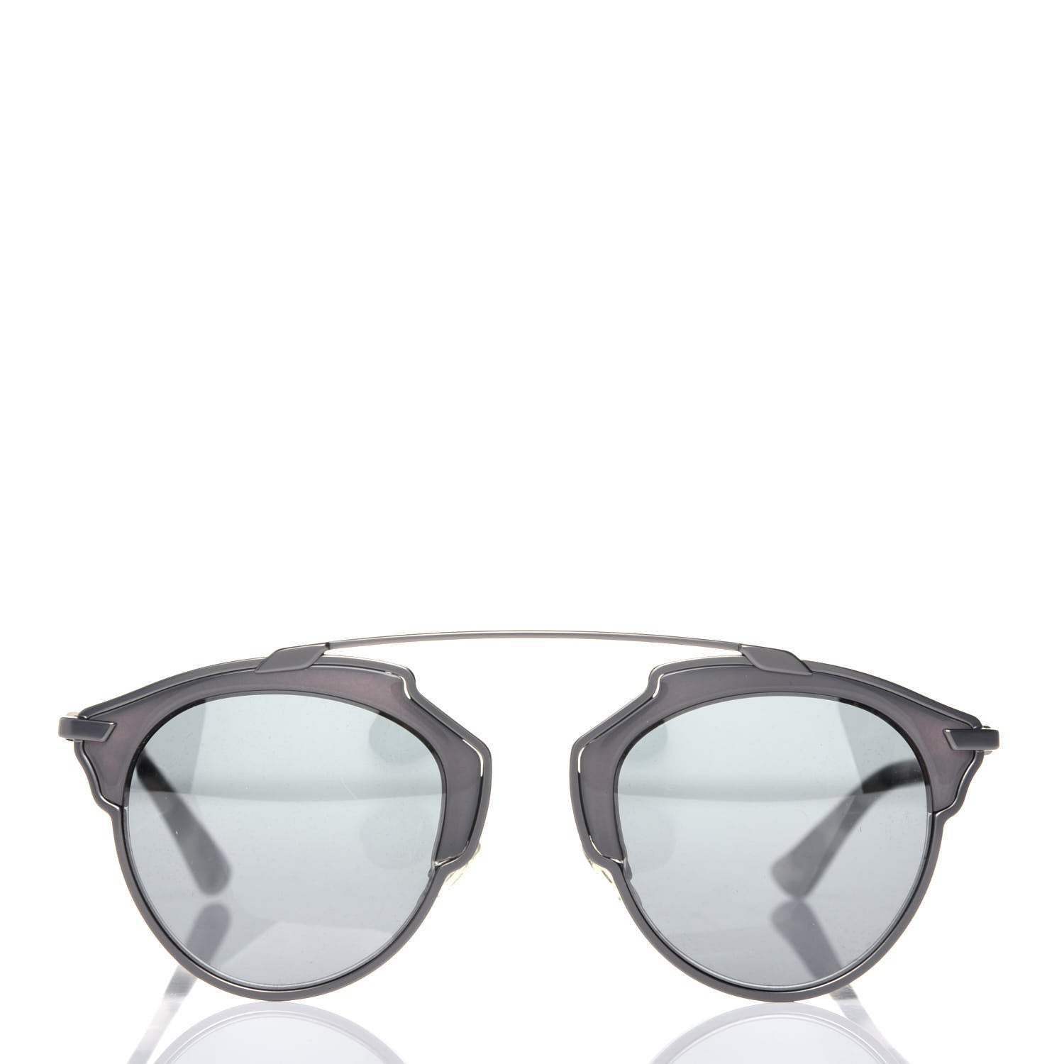 Christian Dior Metal Lambskin So Real Sunglasses Tortoise 2 of 8