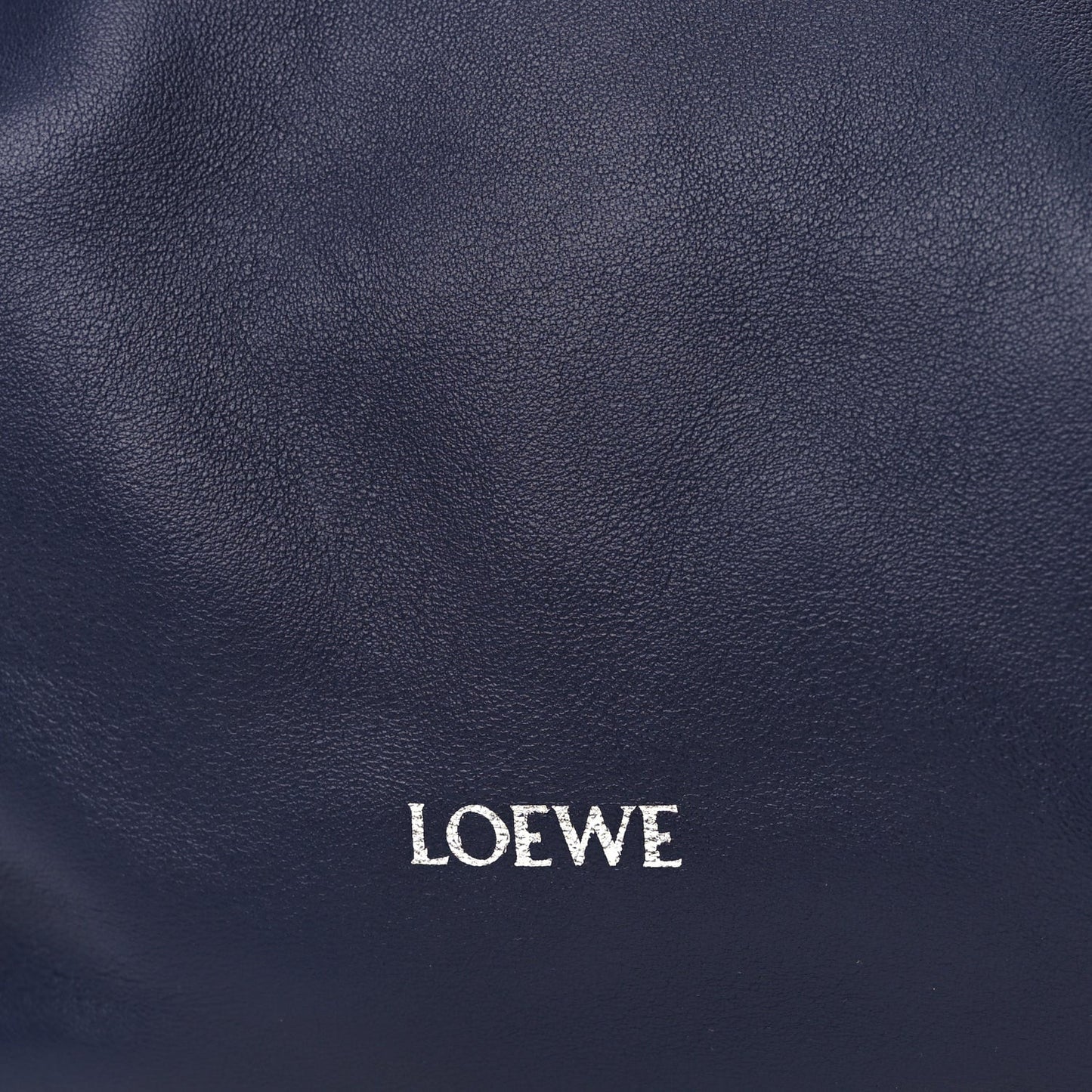 Buttery Nappa Lambskin Medium Squeeze Bag Abyss Blue
