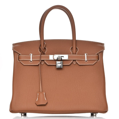 Hermes Togo Birkin 30 Gold 1 of 30