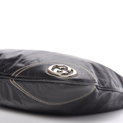 Gucci Calfskin Medium New Britt Hobo Black 7 of 10