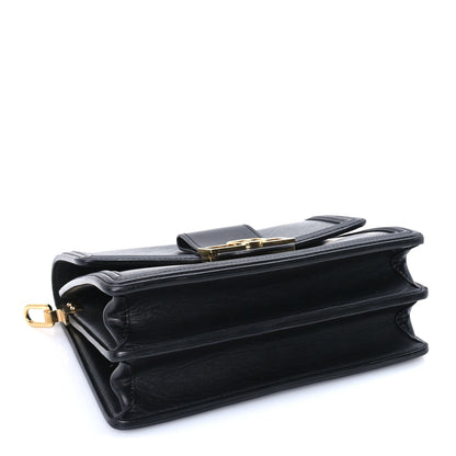 Louis Vuitton Epi Dauphine MM Black 3 of 7