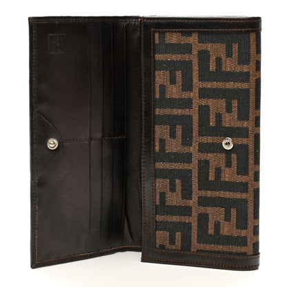 Fendi Zucca Continental Wallet Tobacco 13 of 18