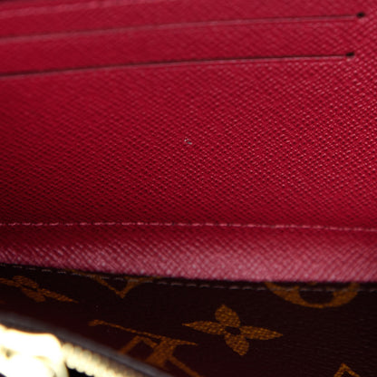 Louis Vuitton Monogram Clemence Wallet Fuchsia 8 of 9