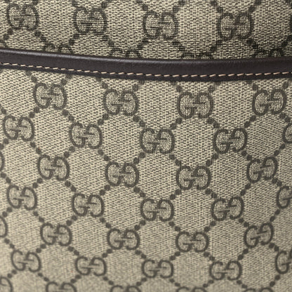 Gucci GG Supreme Monogram Margaux Calfskin Childrens Day Backpack Beige Ebony Cocoa Dark Chocolate 4 of 9