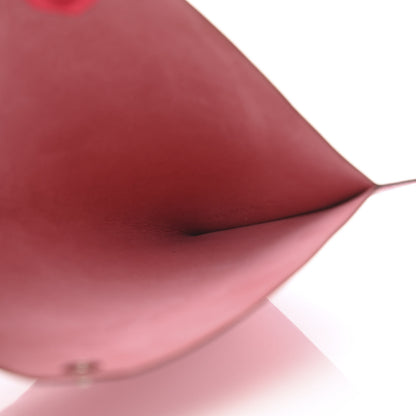 Hermes Chevre Chamkila Tarmac PM Passport Holder Rose Extreme 5 of 8