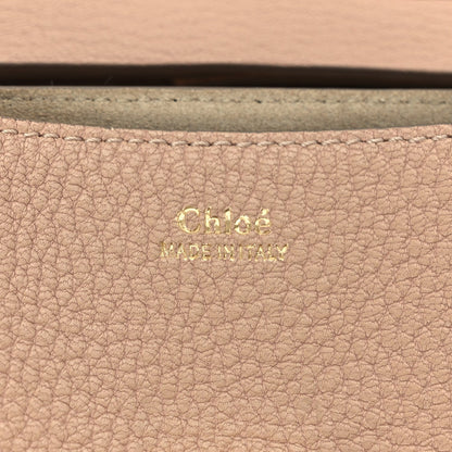 Chloe Grained Lambskin Drew Shoulder Bag Cement Pink 5 of 8