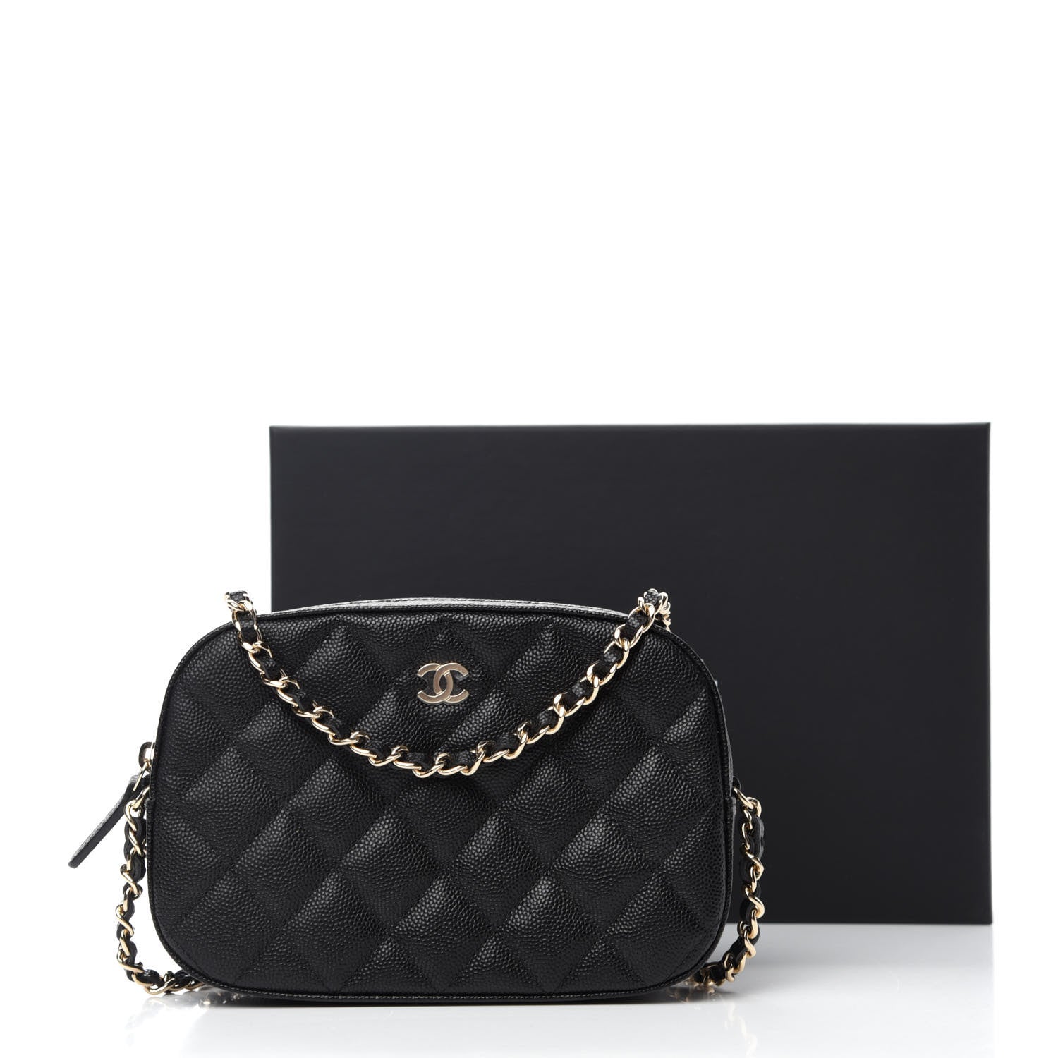 Chanel Caviar Quilted Vanity With Chain Black 13 of 13