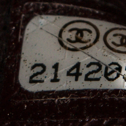 Chanel Caviar Lizard Quilted Mini Coco Handle Flap Navy 7 of 7