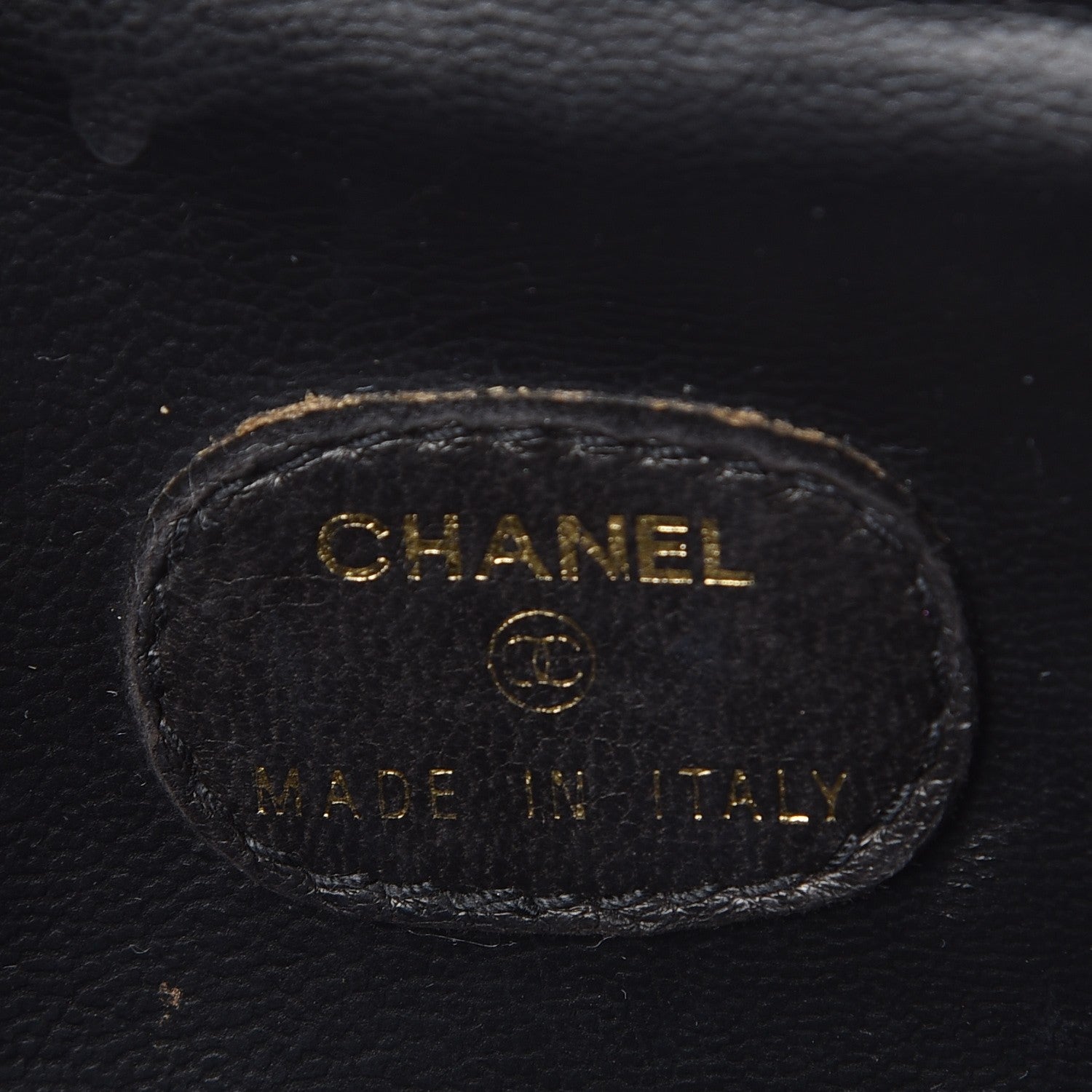 Chanel Patent CC Vanity Cosmetic Case Black 7 of 13