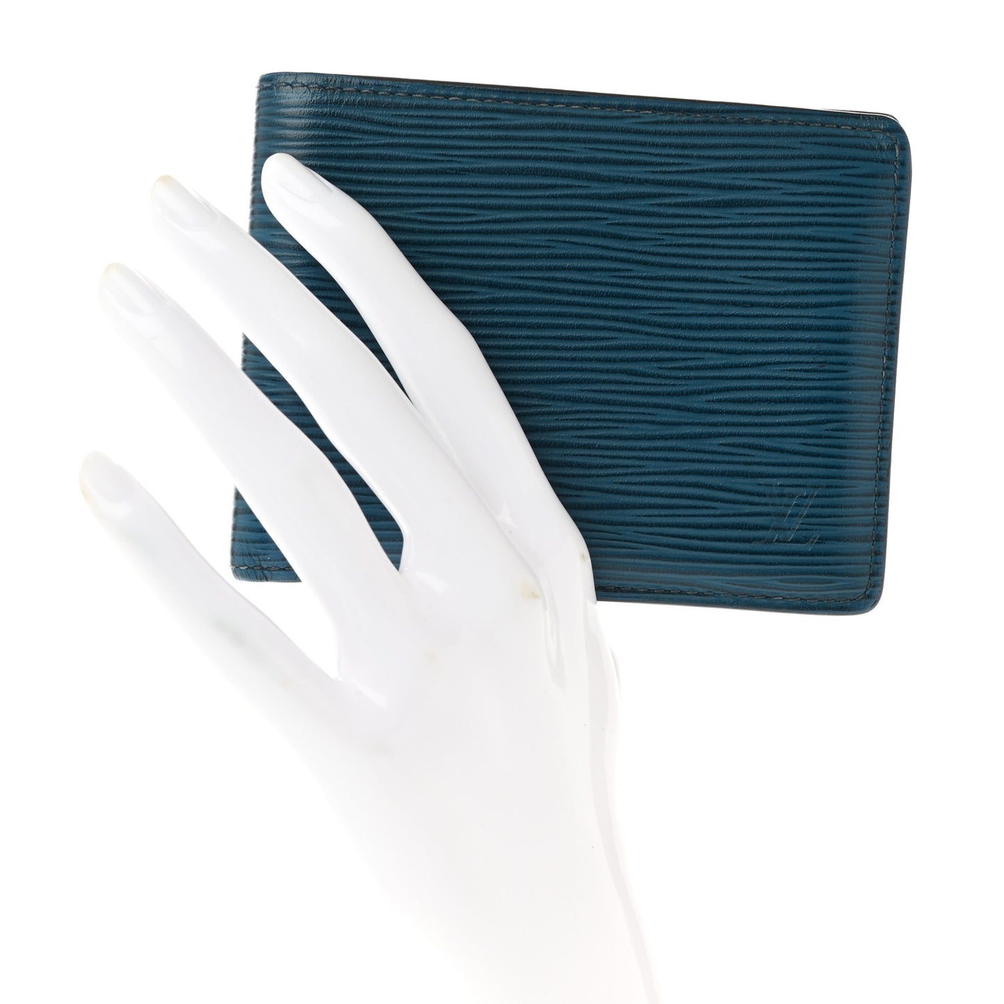 Epi Multiple Wallet Blue Celeste