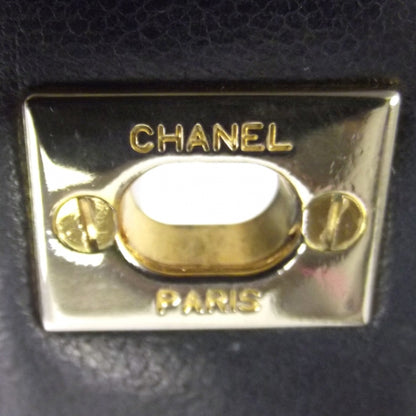 Chanel Quilted Lambskin Flap Navy 13 of 14