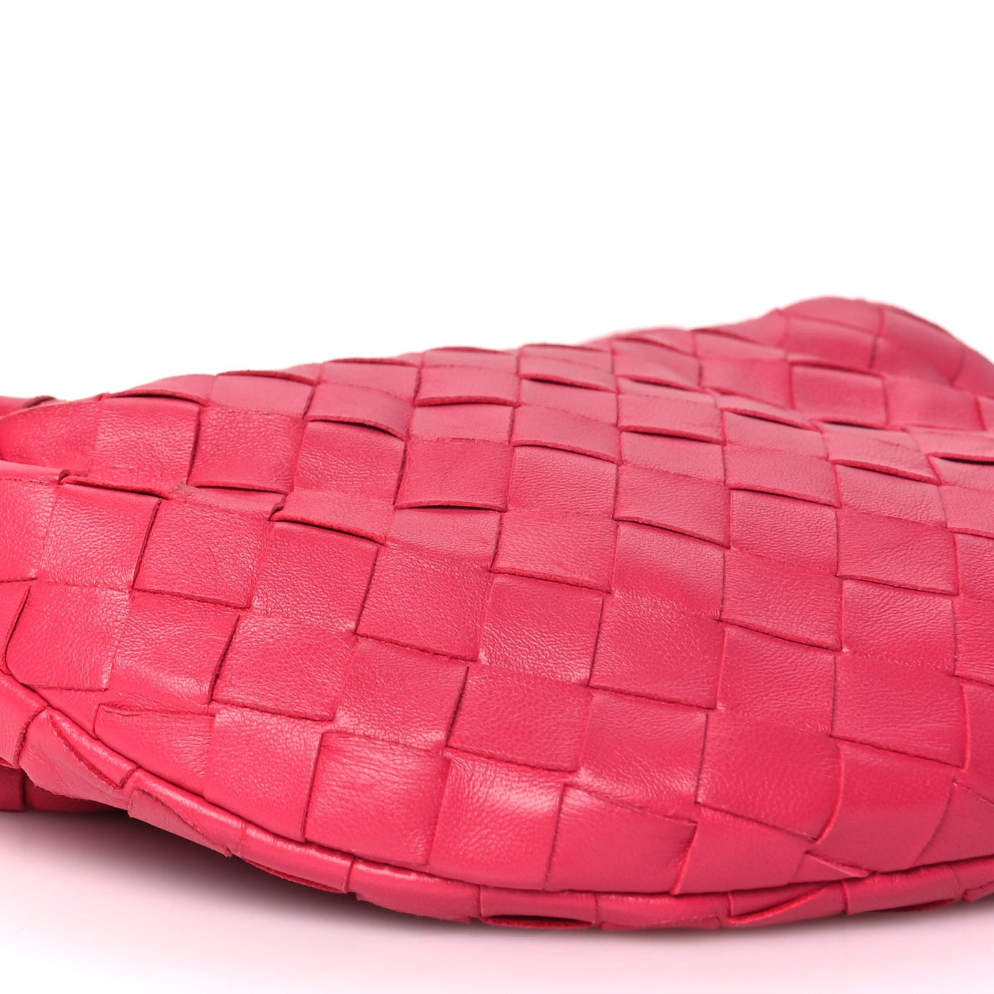 Nappa Intrecciato Mini Jodie Cranberry
