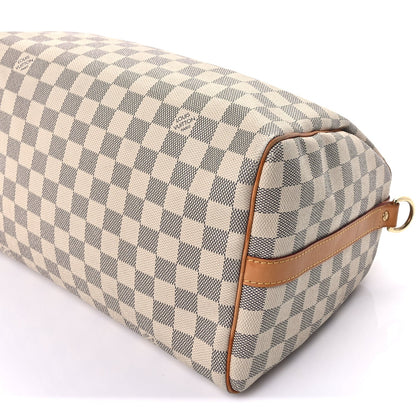 Louis Vuitton Damier Azur Speedy Bandouliere 8 of 8