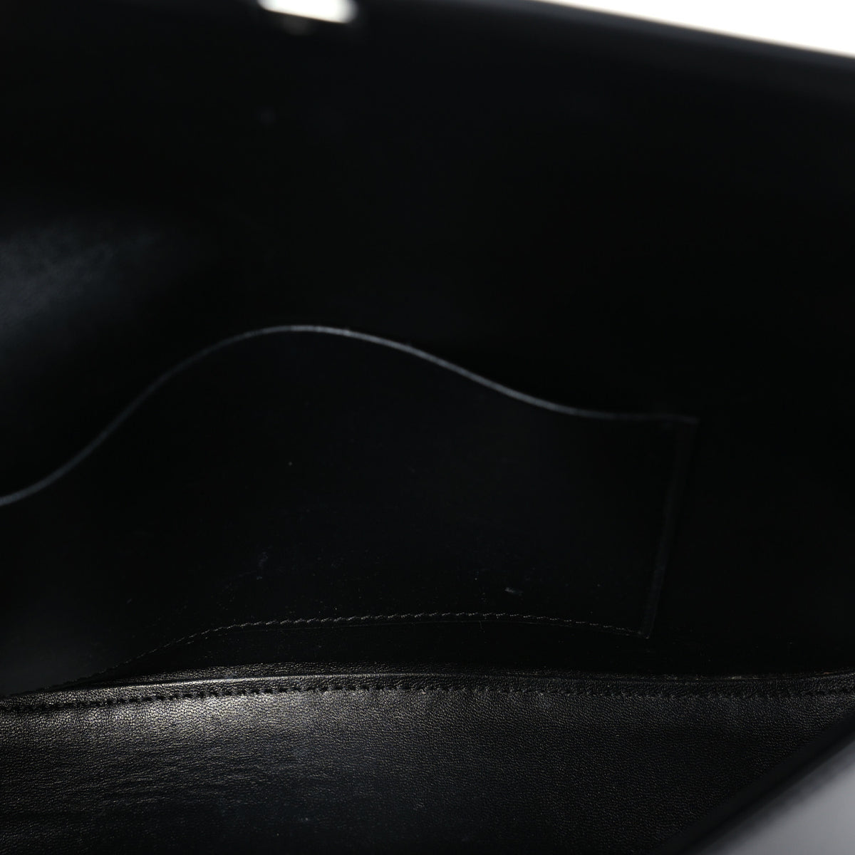 Shiny Calfskin Medium Lola Bag Black