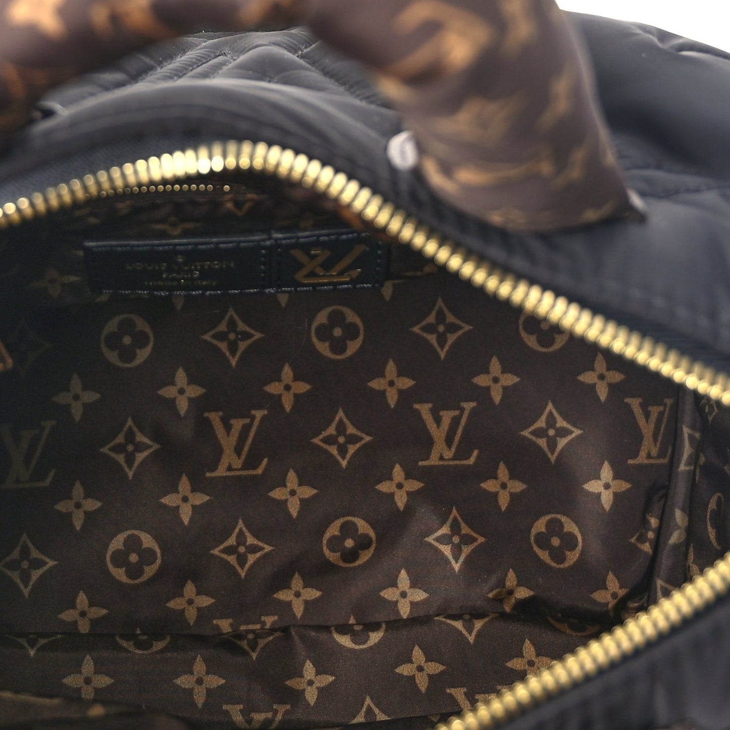 Econyl Mini Monogram Pillow Speedy Bandouliere 25 Black