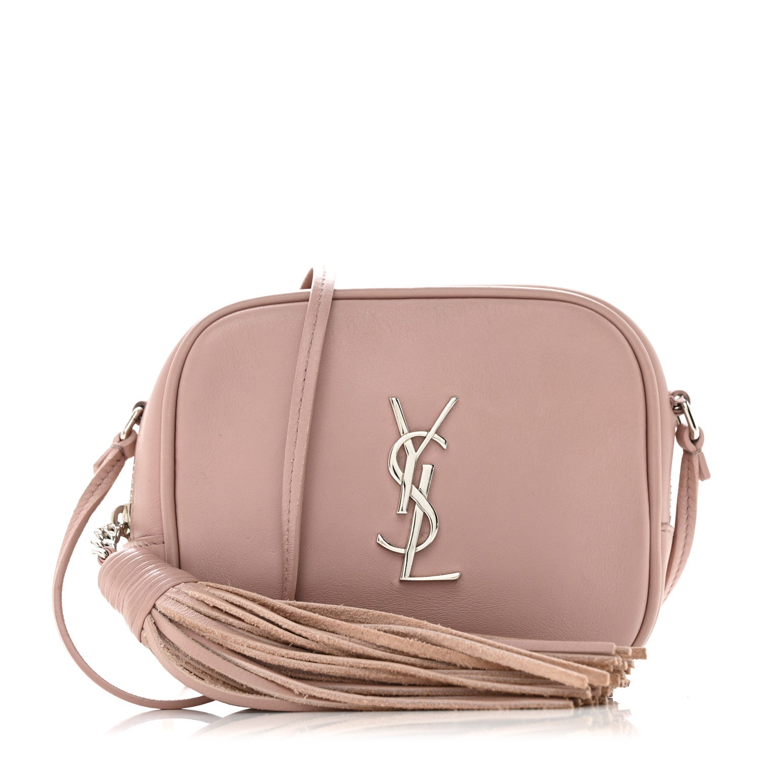 Saint Laurent Nappa Monogram Blogger Bag Dusty Rose 1 of 10