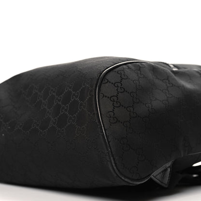 Gucci Nylon Monogram Slim Backpack Black 10 of 11