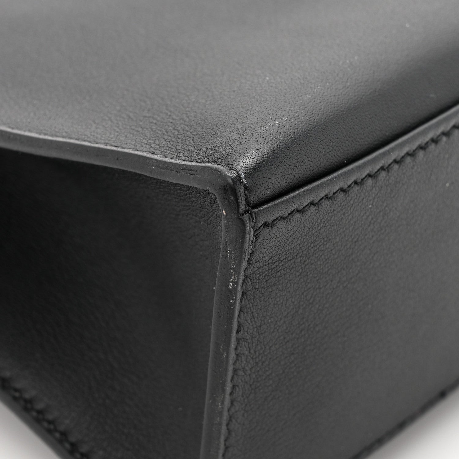 Hermes Swift Kelly Pochette Clutch Black 10 of 13