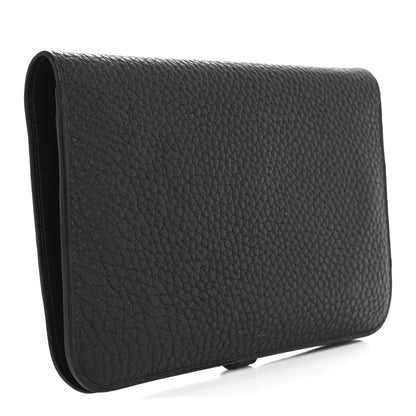 Hermes Togo Dogon Duo Wallet Black 4 of 9