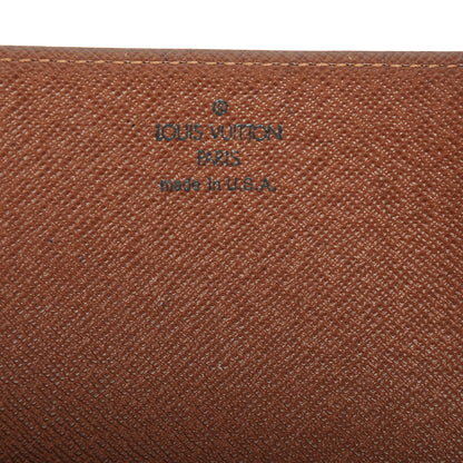 Louis Vuitton Monogram Simple Checkbook Holder Wallet Cover 6 of 6