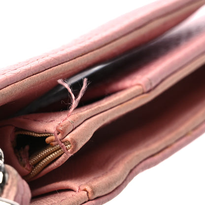 Chanel Caviar Timeless CC Wallet on Chain WOC Pink 15 of 15