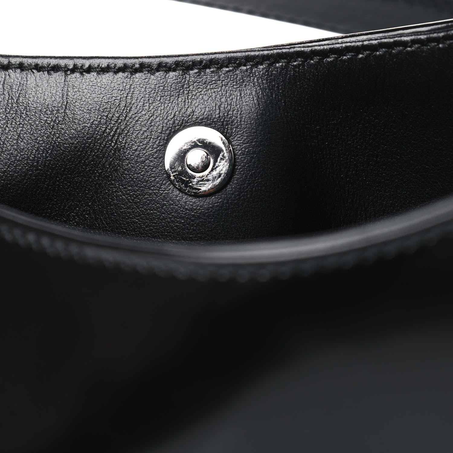 Prada Spazzolato Cleo Shoulder Bag Black 5 of 7