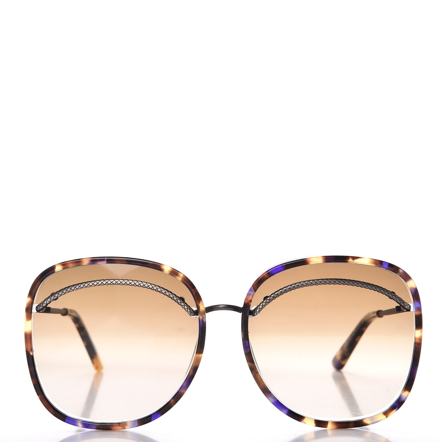 Oversized BV0138S Sunglasses Tortoise Shell