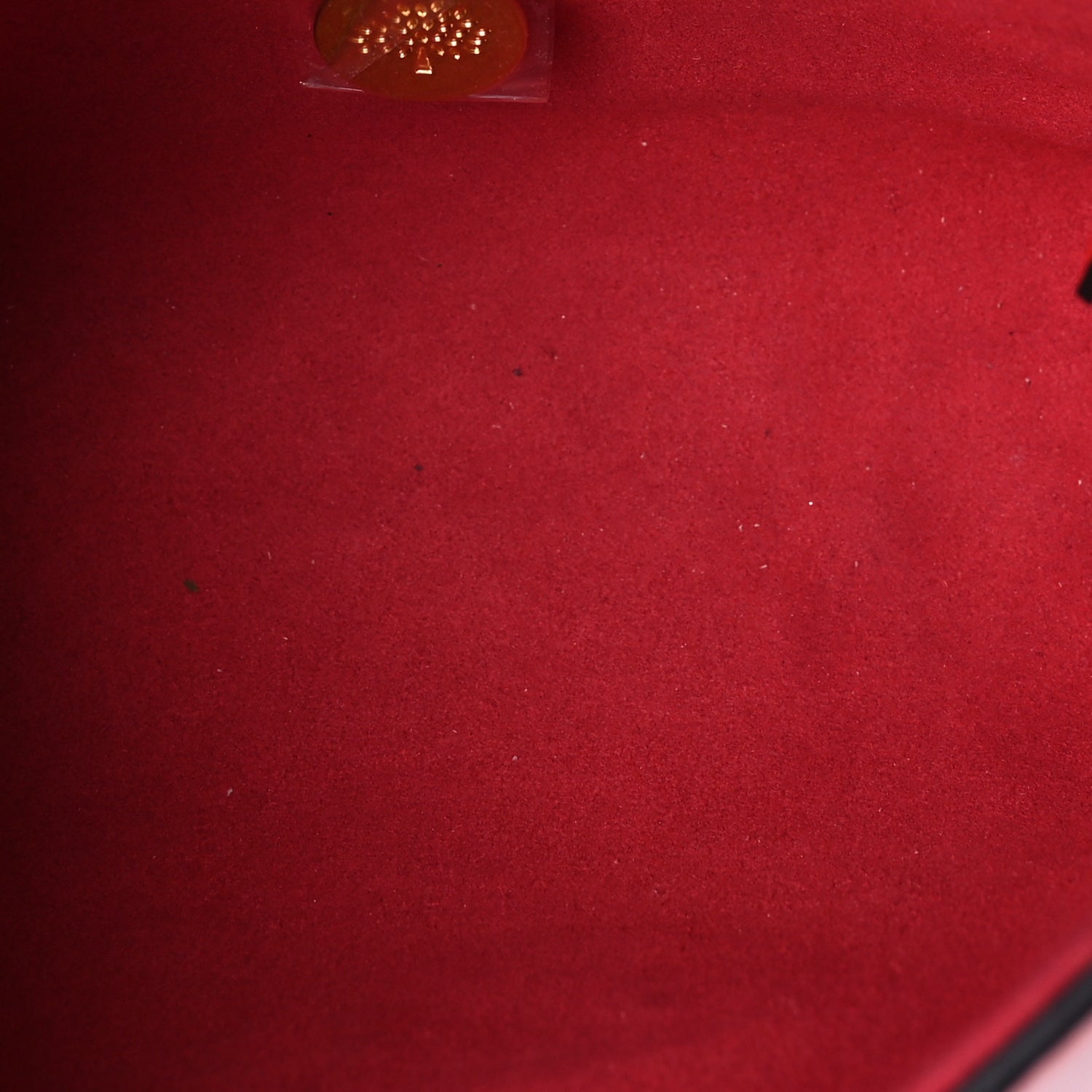 Mulberry Small Classic Grain Calfskin Small Lily Ruby Red 4 of 7