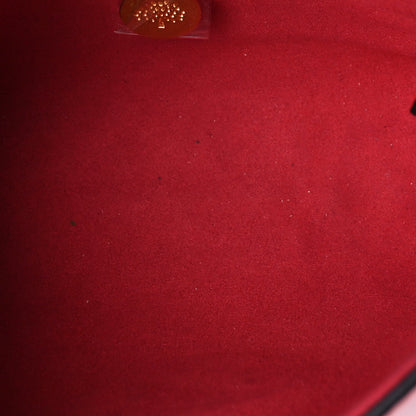 Mulberry Small Classic Grain Calfskin Small Lily Ruby Red 4 of 7