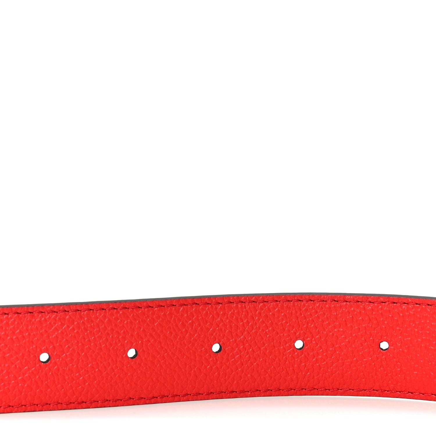 Louis Vuitton Monogram 30mm LV Initiales Reversible Belt 80 32 Coquelicot 3 of 5