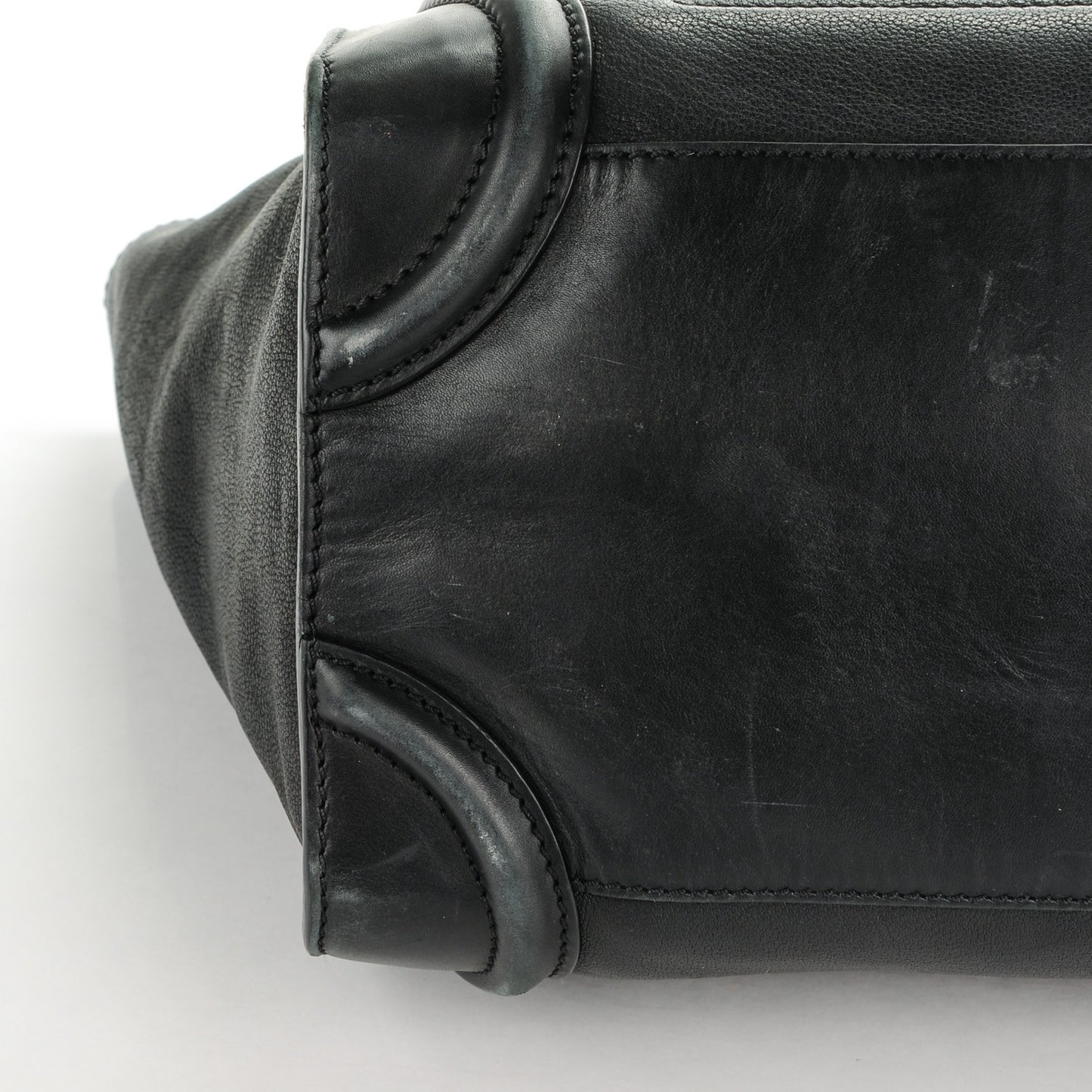 Calfskin Mini Luggage Black