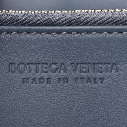 Bottega Veneta Nappa Maxi Intrecciato Zip Around Wallet Thunder 6 of 9