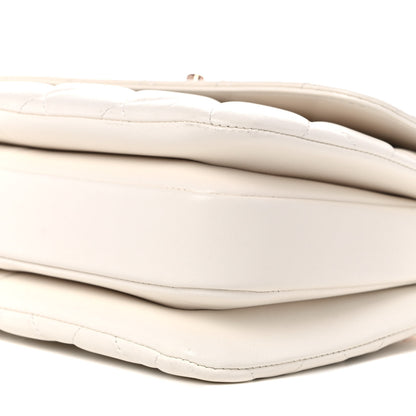 Chanel Lambskin Quilted Small Trendy CC Dual Handle Flap Bag White 9 of 9