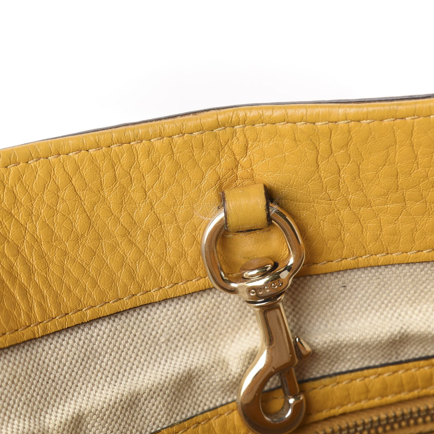 Pebbled Calfskin Medium Bella Tote Bumblebee