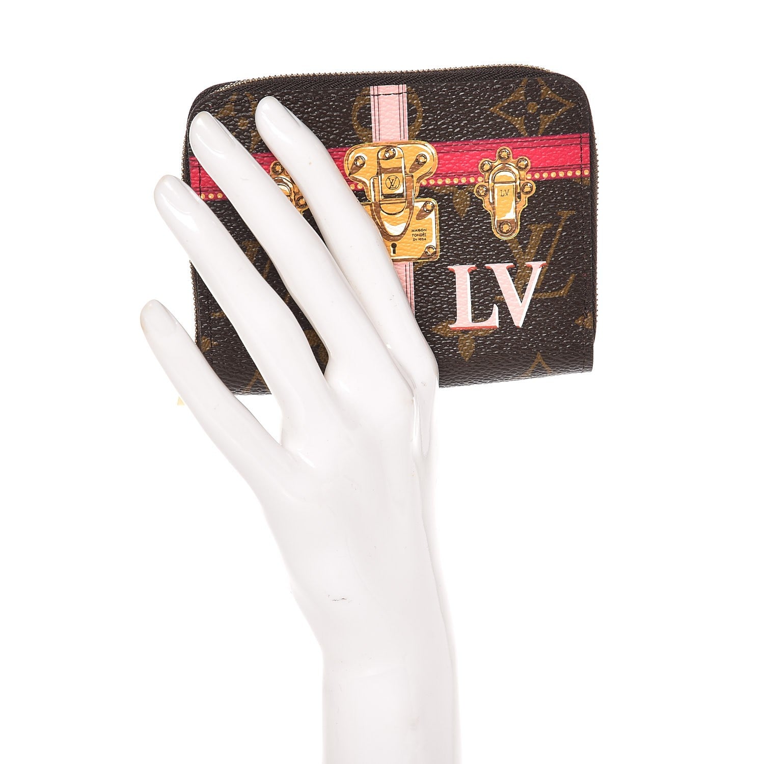 Louis Vuitton Monogram Summer Trunks Zippy Coin Purse 2 of 7