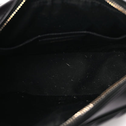 Saint Laurent Calfskin Matelasse Monogram Lou Camera Bag Black 4 of 8
