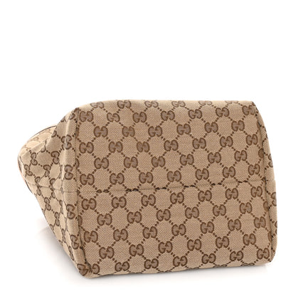 Gucci Grained Calfskin Monogram Small Totissima Reversible Tote Light Pink 4 of 9