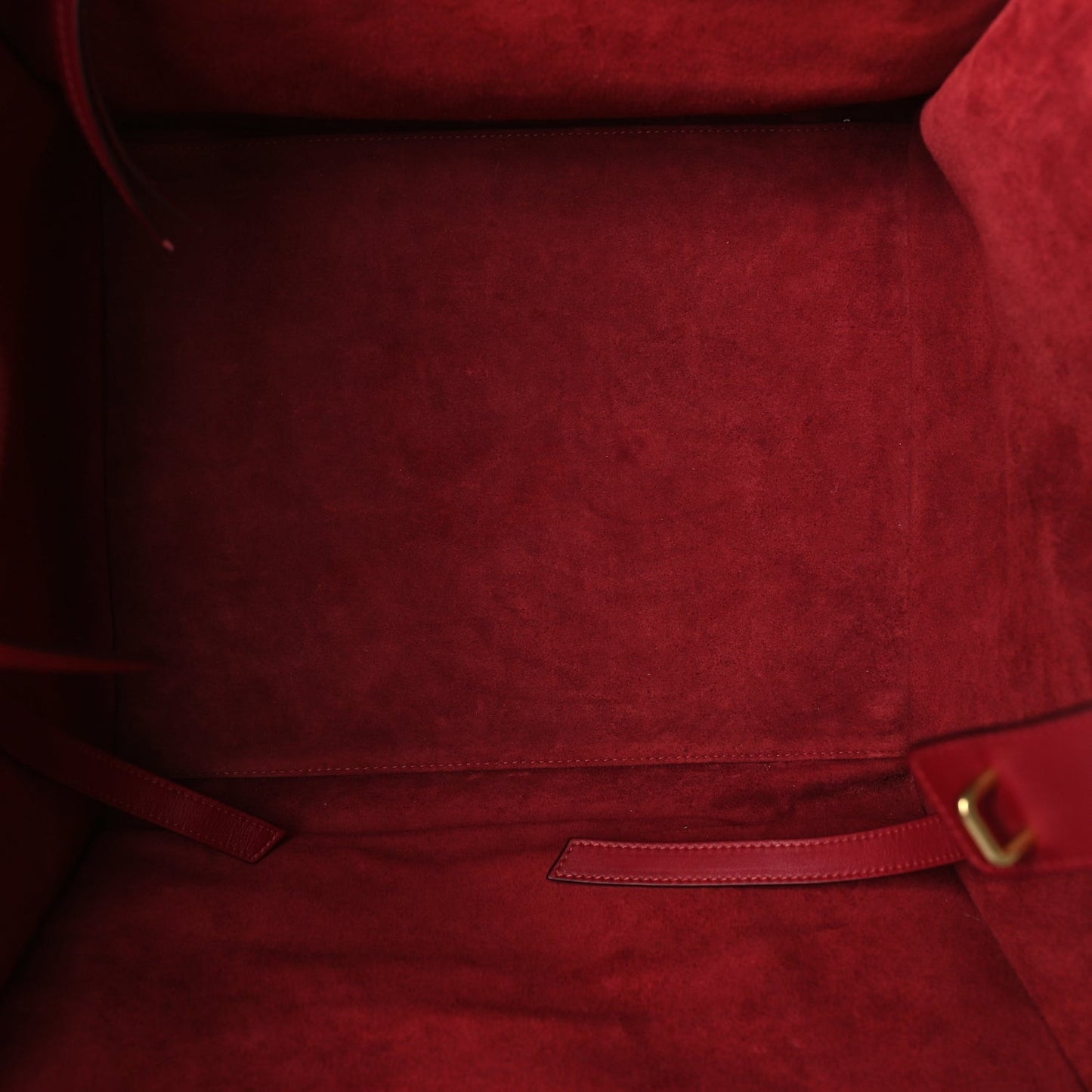Supple Calfskin Medium Phantom Luggage  Red