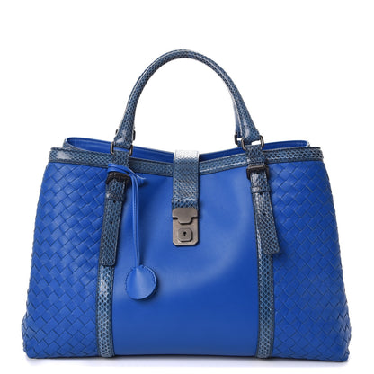Bottega Veneta Nappa Ayers Medium Roma Tote Bleuette 1 of 12