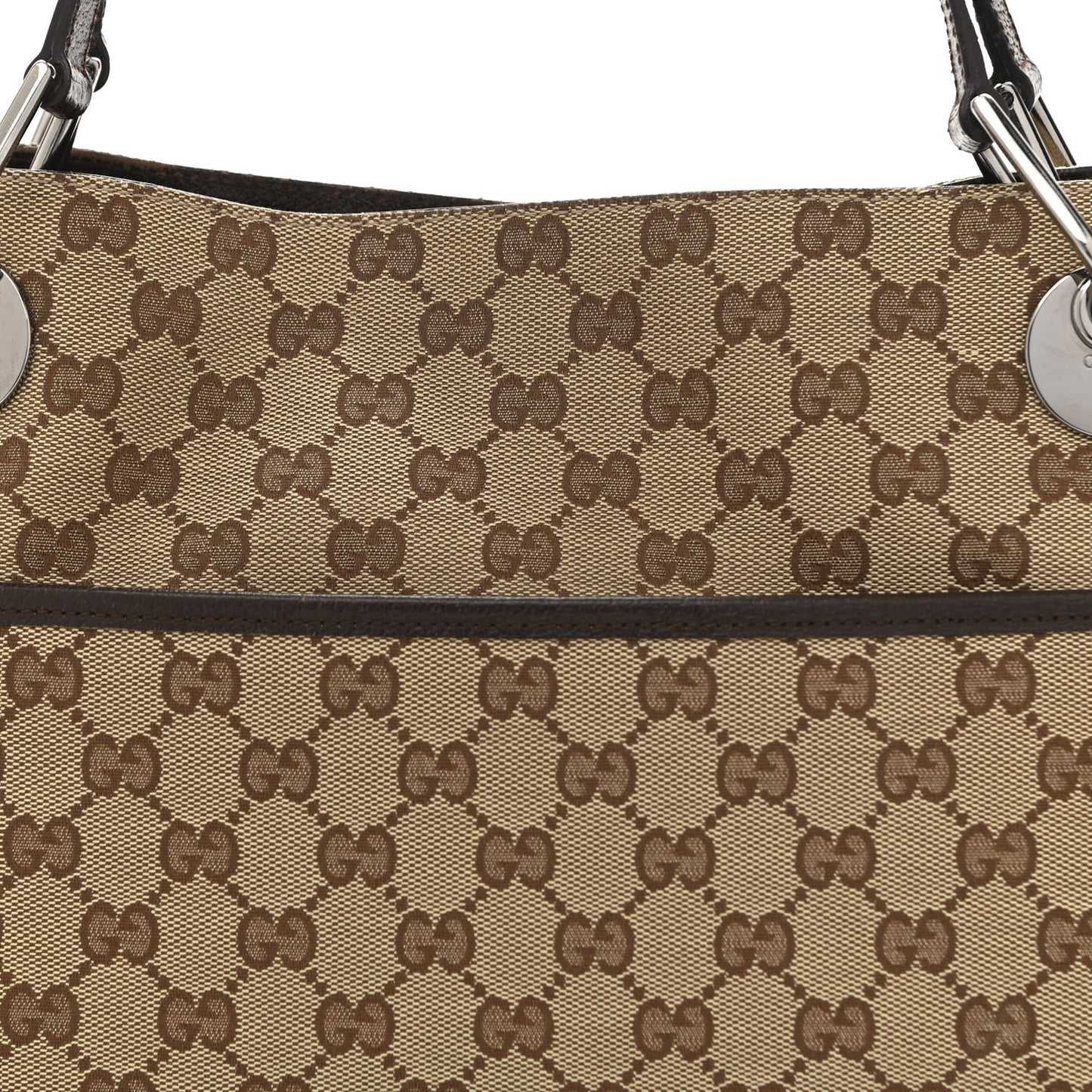 Monogram Medium Eclipse Shoulder Bag Dark Brown