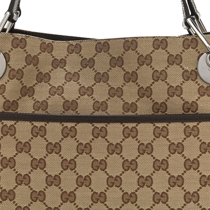 Gucci Monogram Medium Eclipse Shoulder Bag Dark Brown 7 of 9