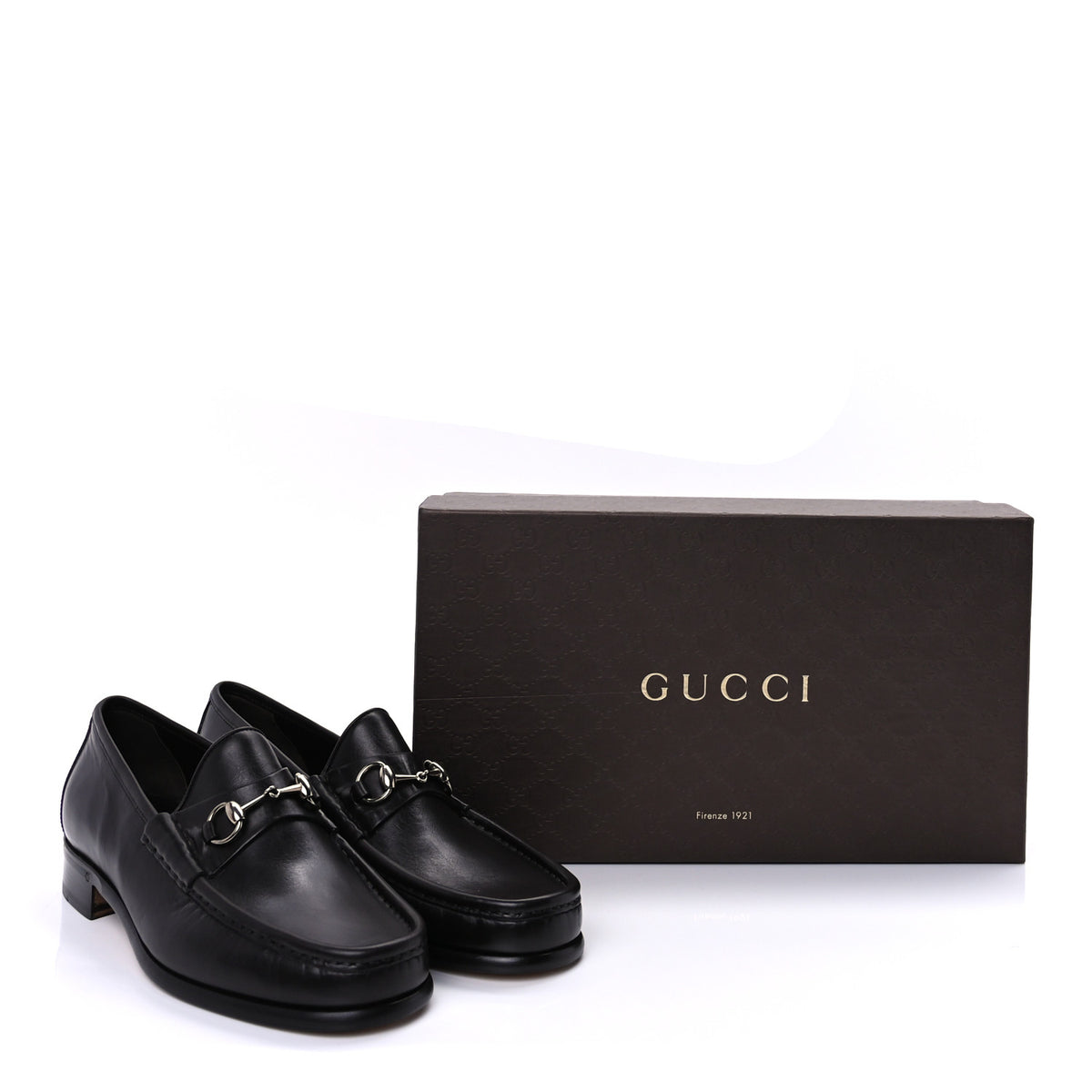 Gucci Calfskin Mens 1953 Horsebit Loafers 9.5 Brown 10 of 10